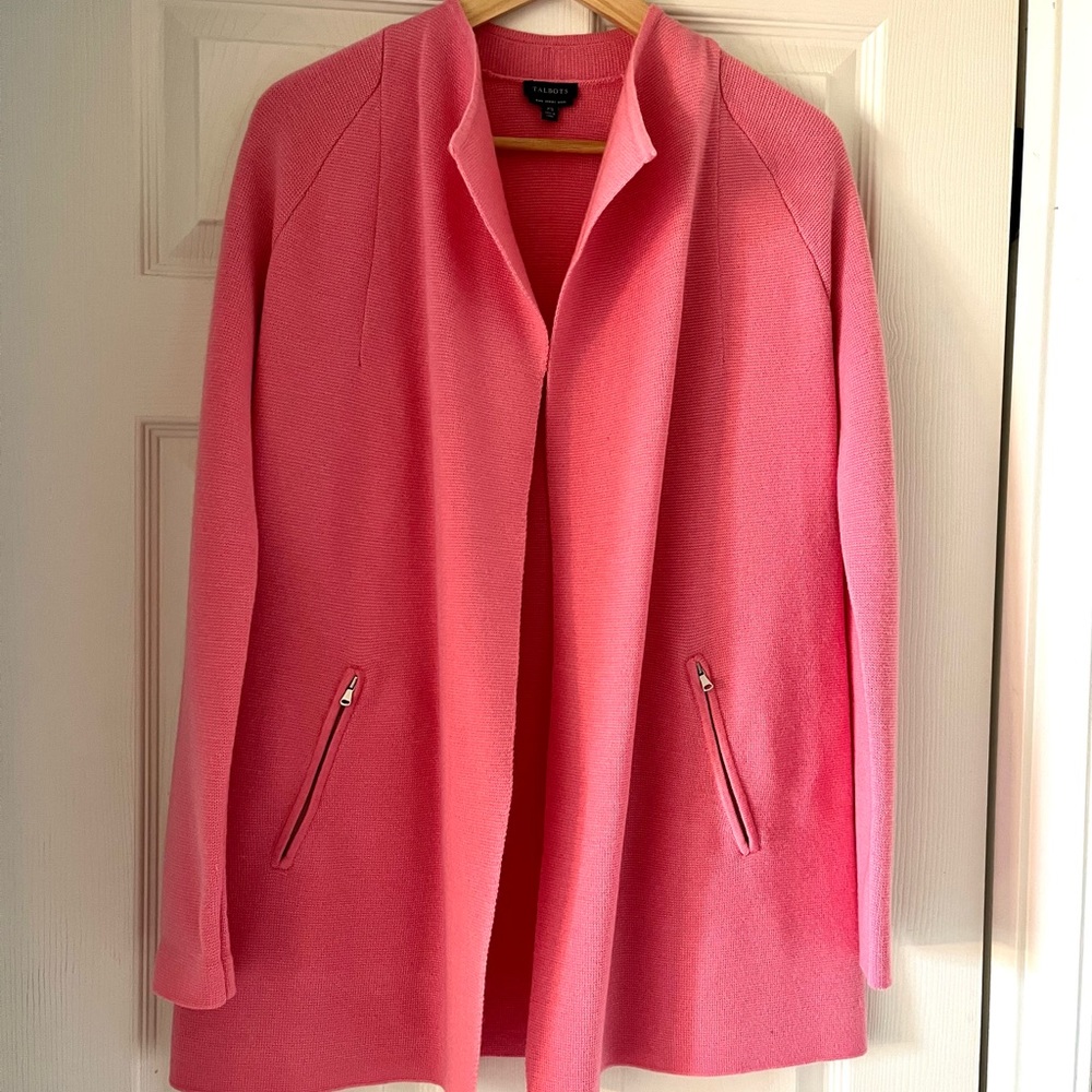 Talbots knit cardigan.  Size XS.  Perfect condition.  Worn once.